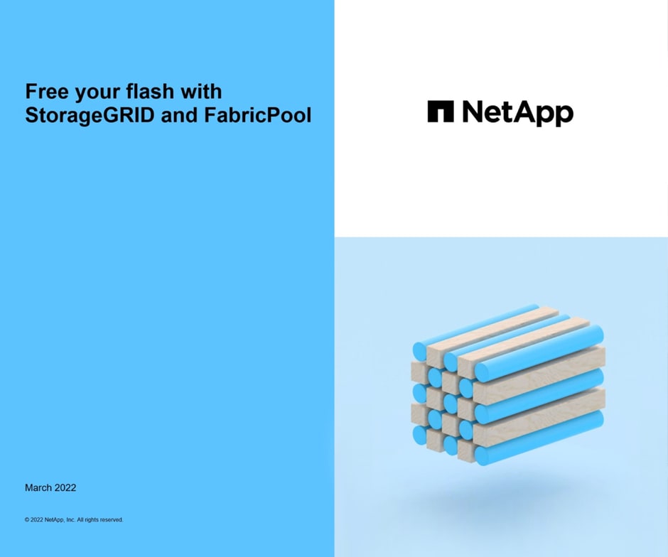 NetApp FabricPool webpage screenshot