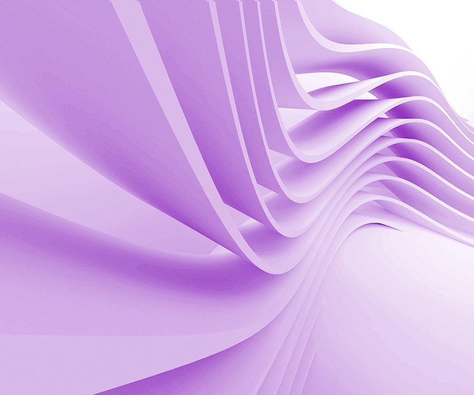 Wavey purple bands